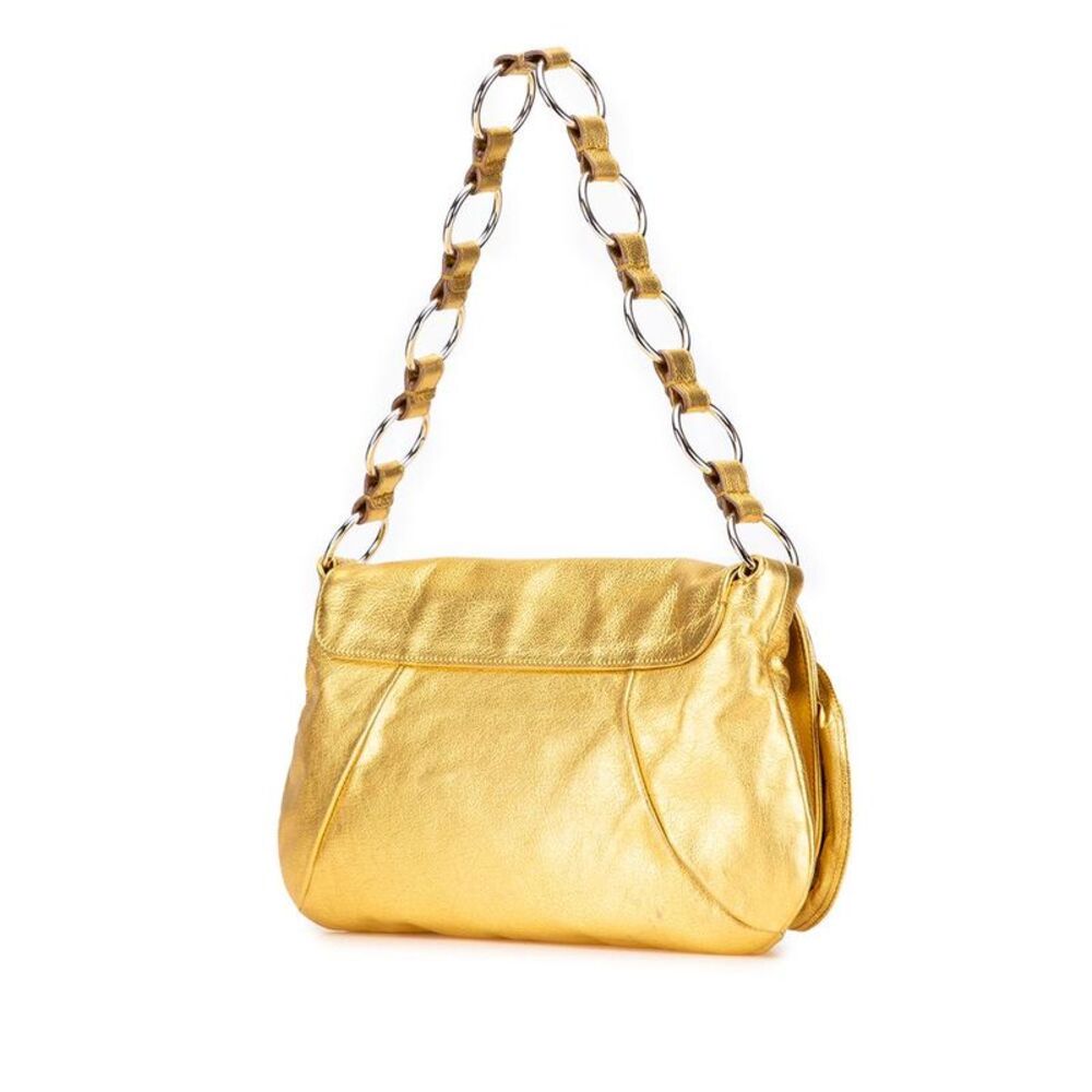 Pre Loved saint laurent Women Gold Shoulder Bag - Picture 2 of 8